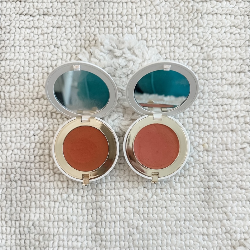 beautycounter Cream Blush Duo — Warm Terracotta & Peachy Rose